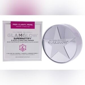 NEW - GLAMGLOW supermattify 6-acid clarifying primer